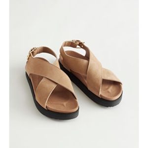 & Other Stories - Criss-Cross Leather Sandals in Size 6 - BRAND NEW ✨